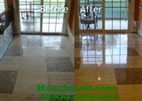 Recognizing marble and marble floor polish